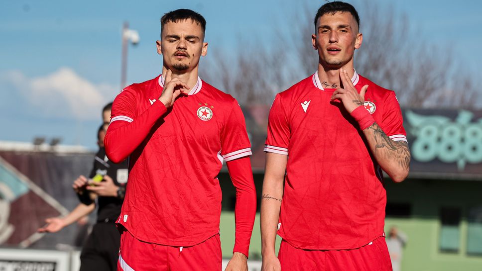 Иван Тасев избухна с два гола при успех на ЦСКА II над Пирин