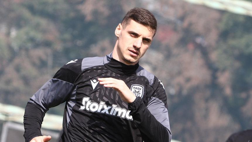 Десподов ще играе на върха на атаката на ПАОК при гостуването на Динамо (Загреб)