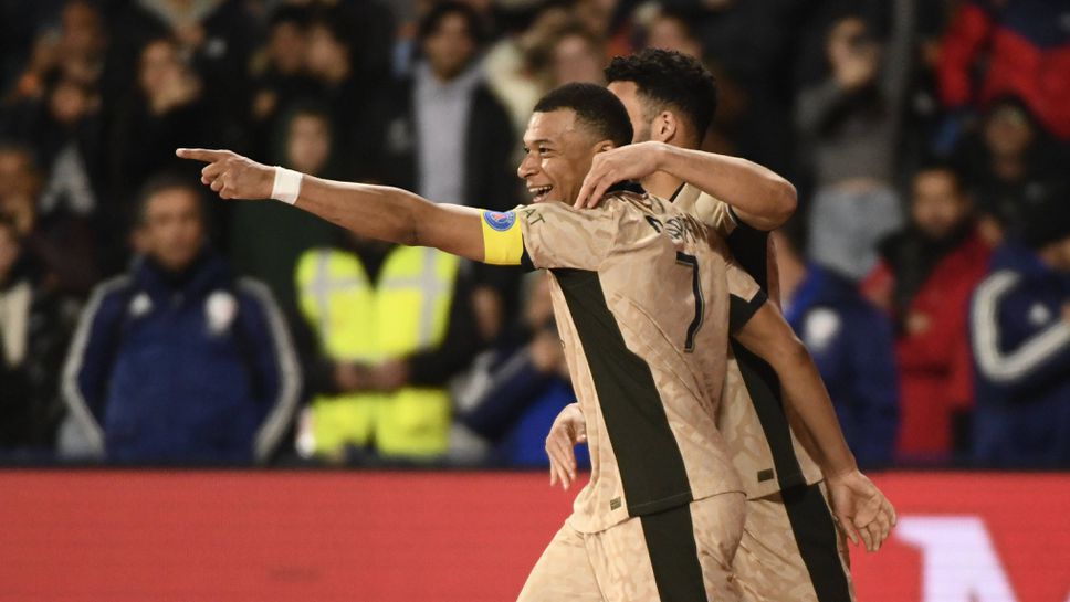 ПСЖ унищожи Монпелие с хеттрик на Мбапе