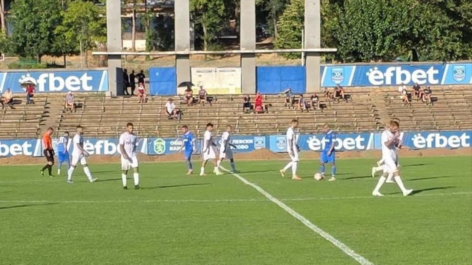 ФК Ямбол вкара пет гола в Карлово