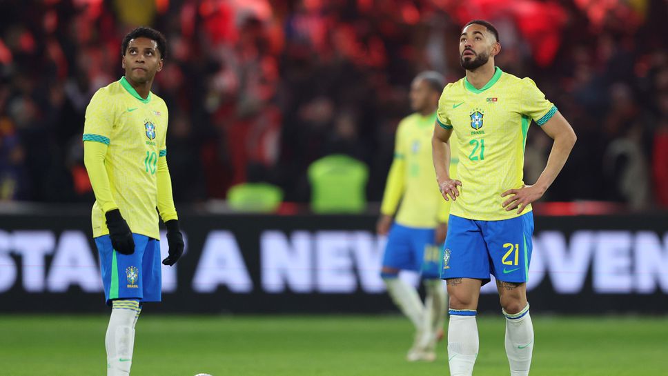 Бразилия не успя да победи Тунис в контрола