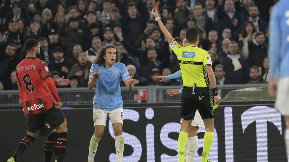 Потвърдиха наказанията на трима от Лацио, звезди на Милан и Ювентус също ще пропуснат следващия кръг