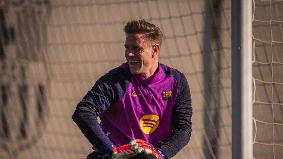 Тер Стеген поднови тренировки, ще се готви за трансфер