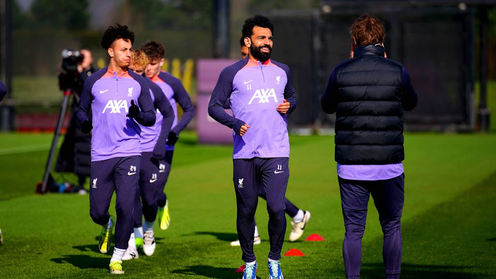 Радост в Ливърпул: Салах поднови тренировки
