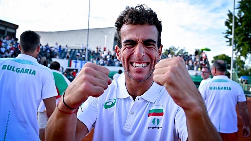 Янаки Милев се класира за полуфиналите на сингъл на турнира от сериите ATP Challenger 50 в Пловдив