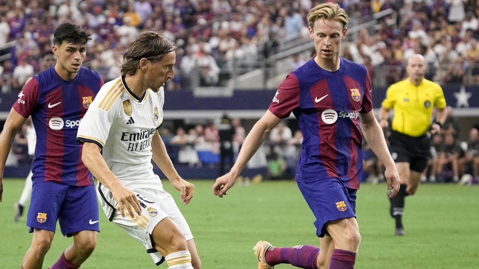 Уредиха ново Ел Класико, което засега само Барселона печели