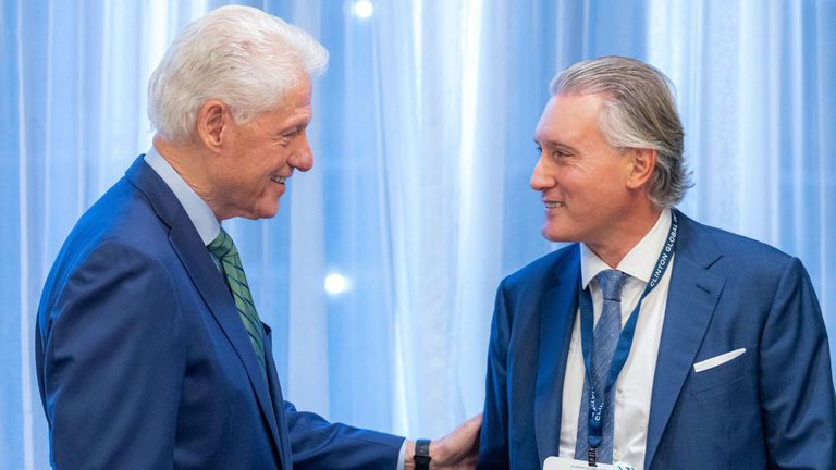 Собственикът на Лудогорец се срещна с бивш президент на САЩ