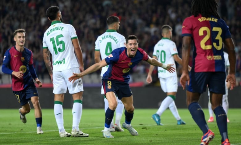 Гол на Левандовски стигна на Барса за седмата поредна победа ВИДЕО