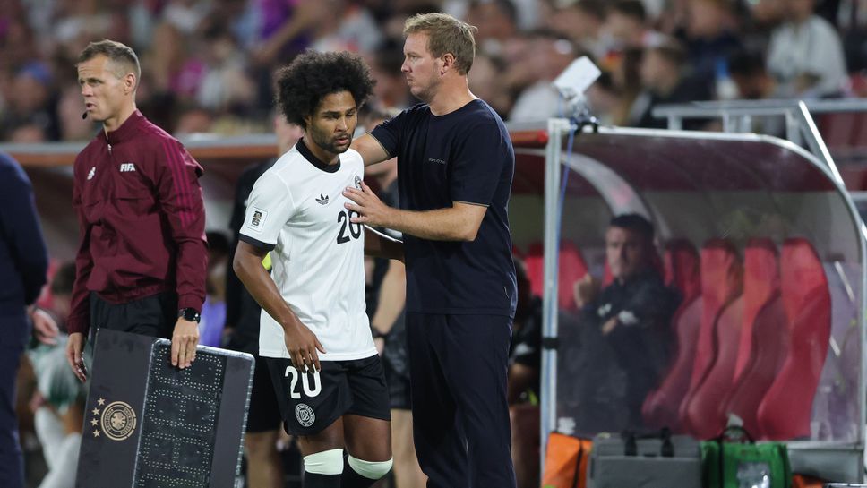 Нагелсман: Контузията на Гнабри е особено горчива новина