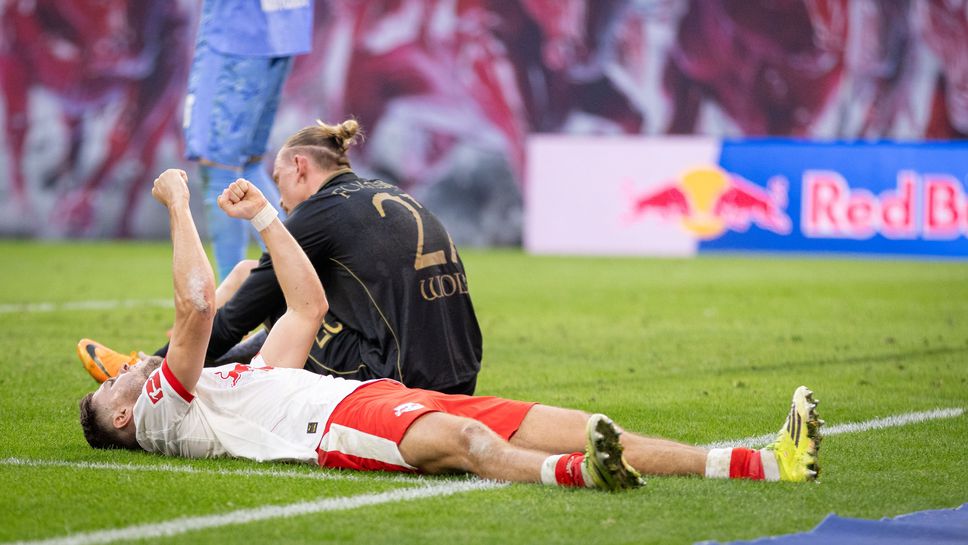 Късен автогол зарадва РБ Лайпциг за ценна победа над Аугсбург