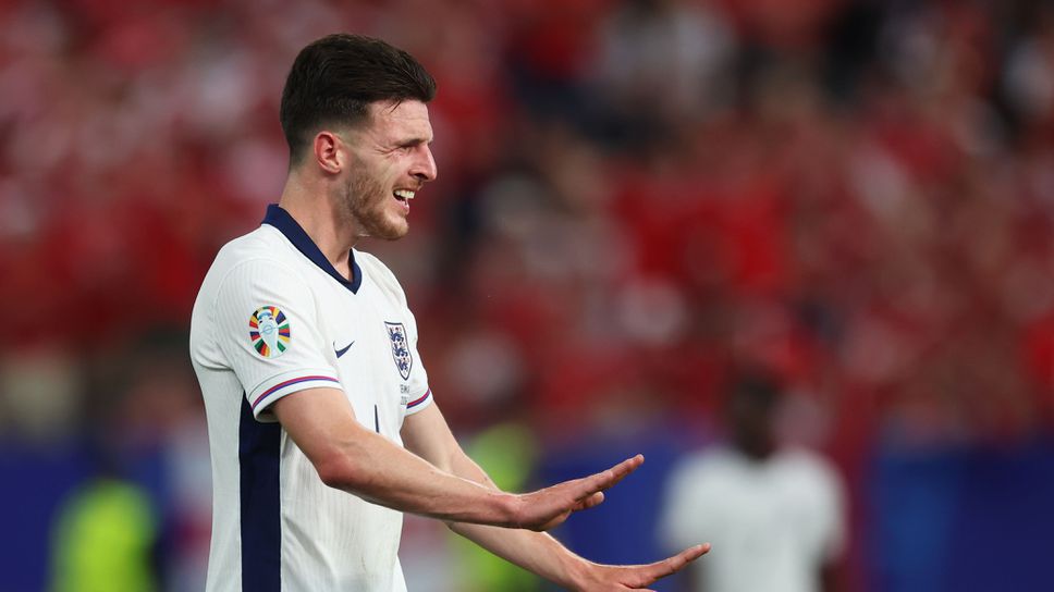 Притеснения в лагера на англичаните: Деклан Райс и Киърън Трипиър не тренираха с отбора