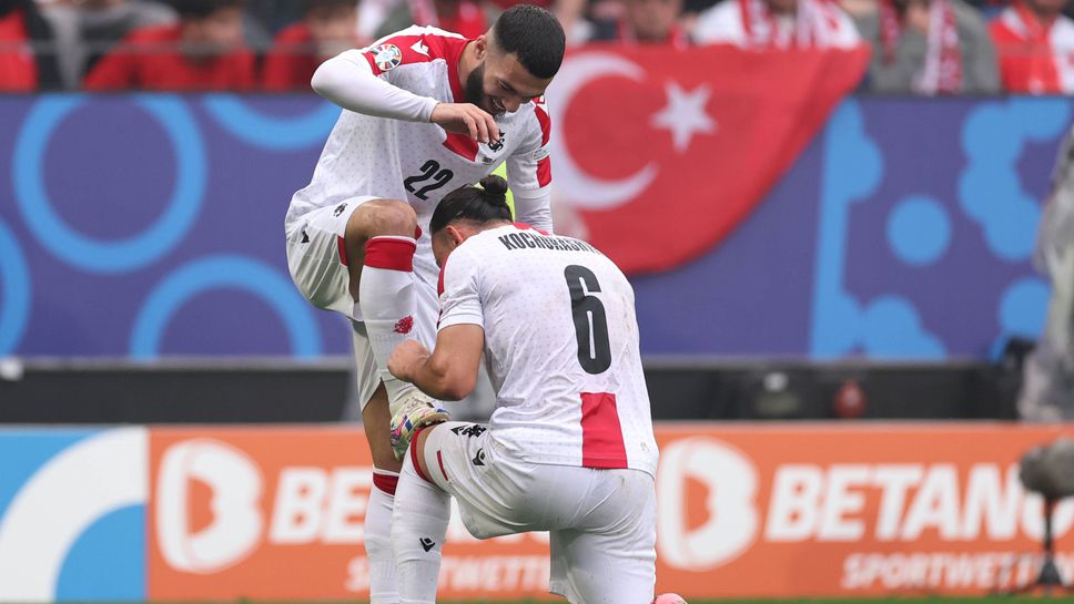 Изпаднал от Лига 1 вкара исторически гол за Грузия