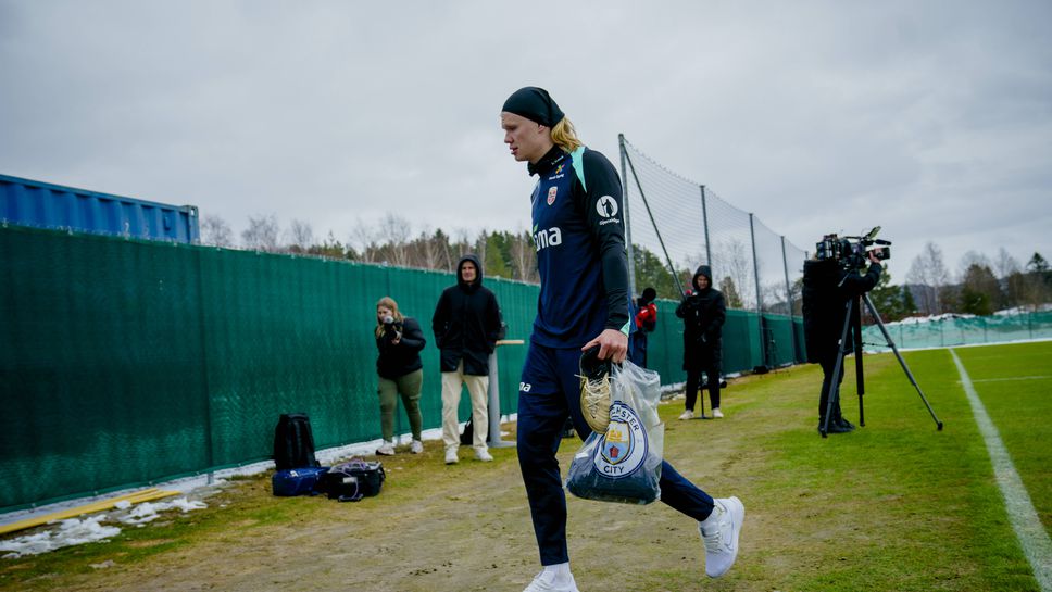 Холанд напусна принудително тренировката на Норвегия