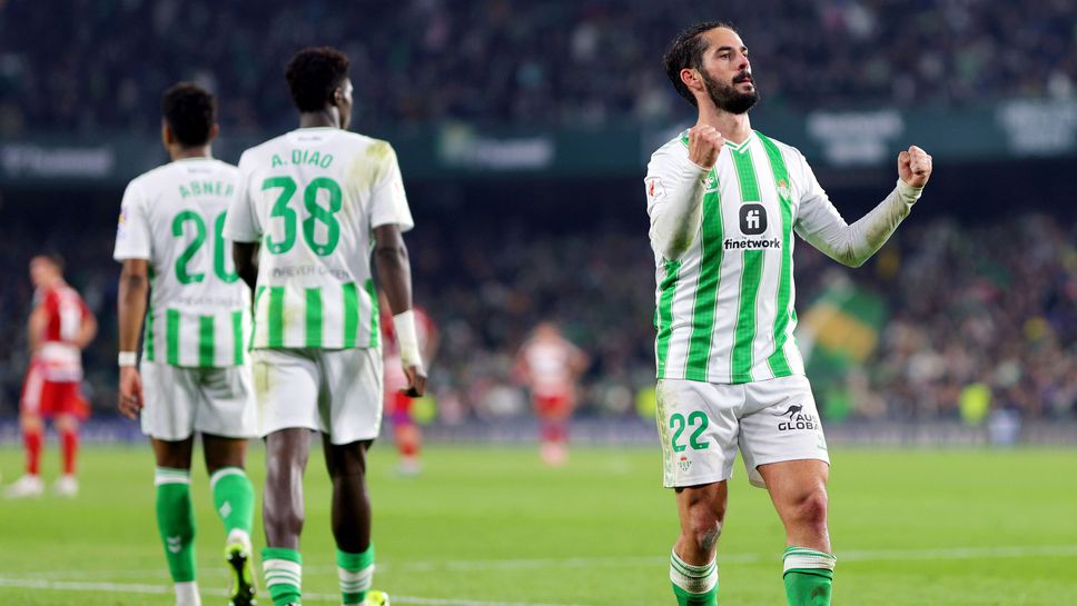 Иско изведе Бетис до труден успех над Гранада