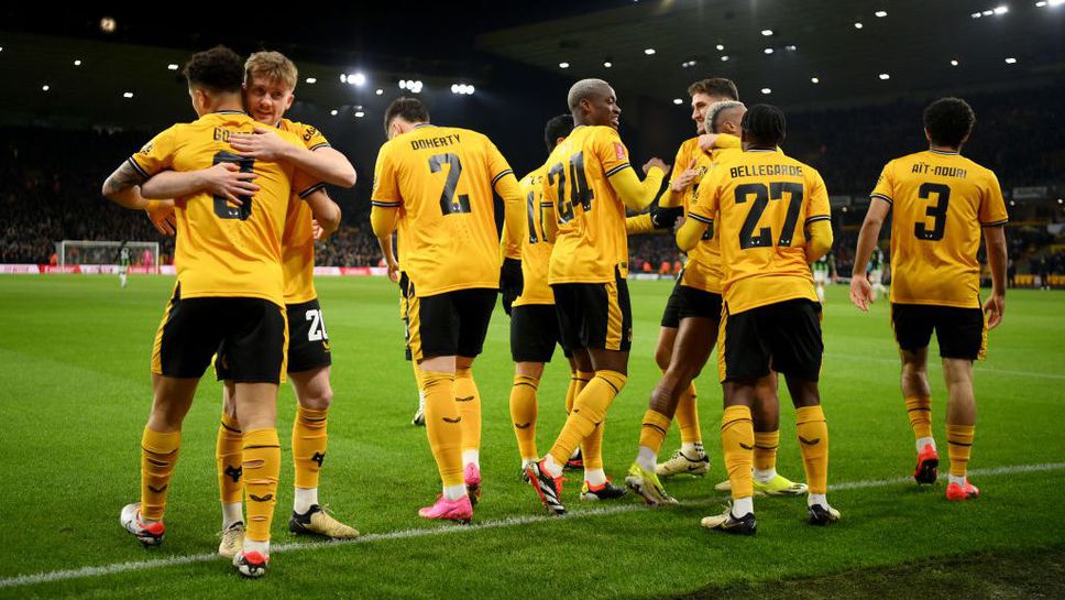 Гол в самото начало реши сблъсъка между Уулвс и Брайтън