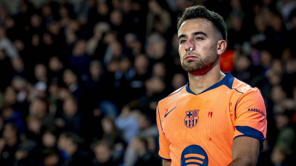 Ерик Гарсия с фрактура на носа, ще носи маска