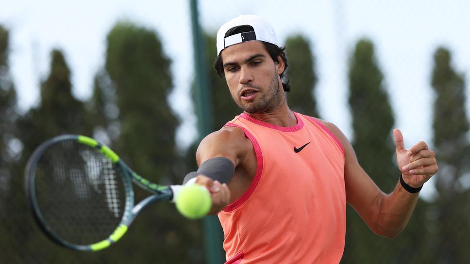 Карлос Алкарас направи първа тренировка на US Open след 4-месечно отсъствие