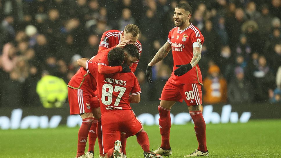 Бенфика се справи с предизвикателството Рейнджърс