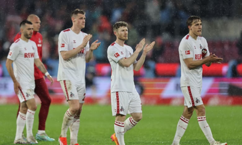 Кьолн докосва изпадането след реми