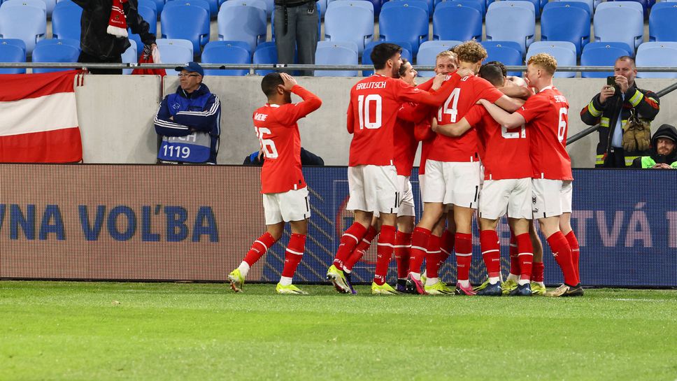 Светкавичен гол на Австрия като че ли счупи световен рекорд