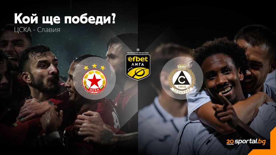 ЦСКА посреща разклатения отбор на Славия с поглед към тройката