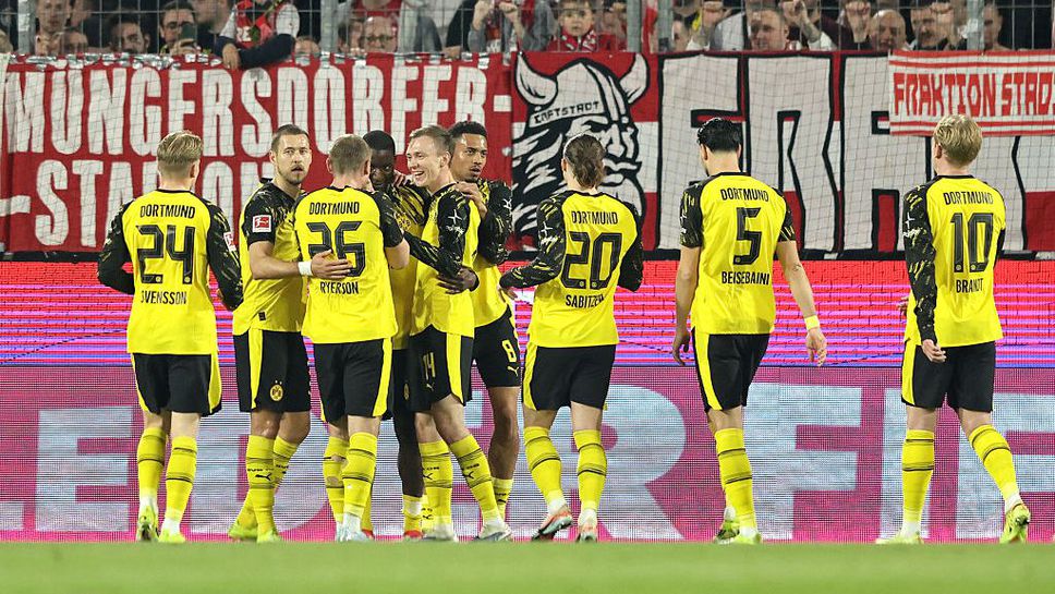 Борусия Дортмунд потрепети в края, но все пак измъкна трите точки в Кьолн