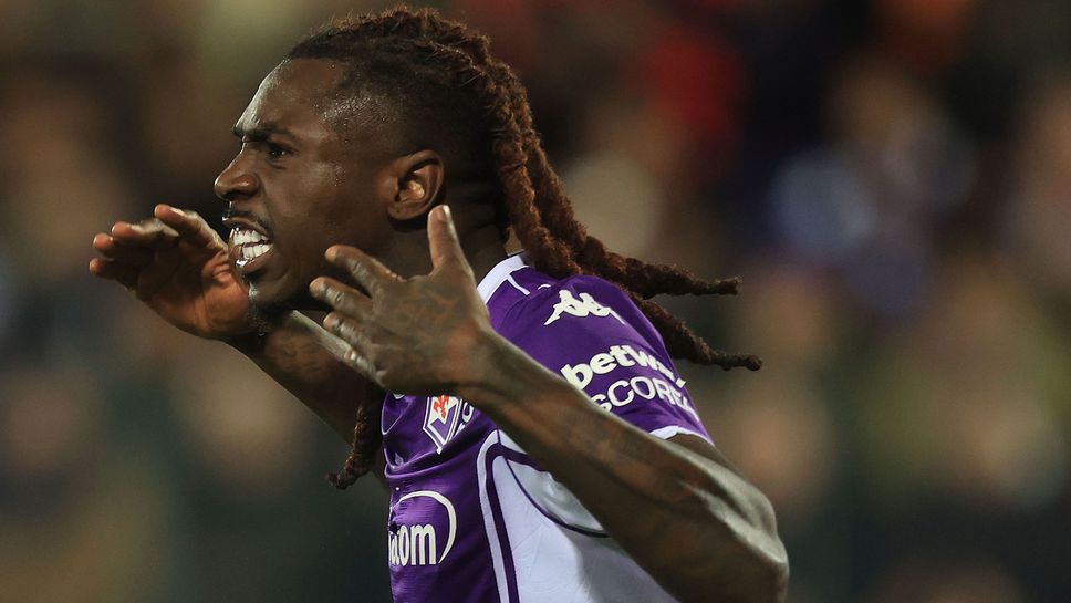 Мойс Кийн ще пропусне и днешния мач на Фиорентина