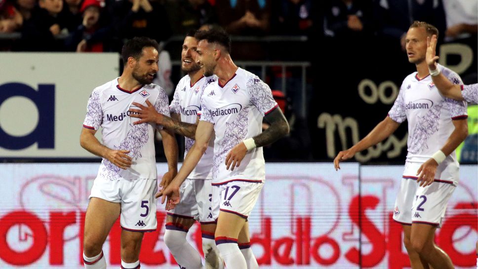 Фиорентина покоси Каляри дълбоко в добавеното време