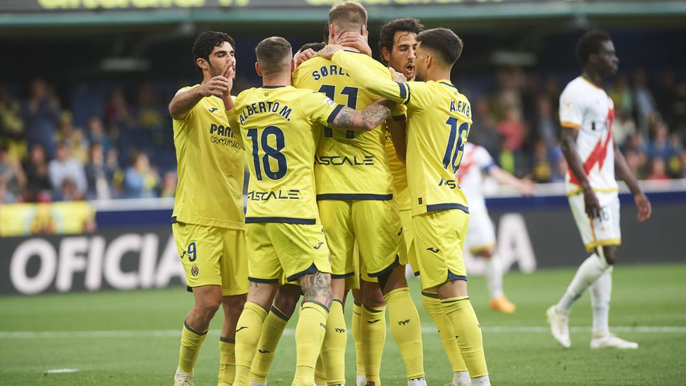 Виляреал отнесе Райо Валекано, норвежец блести с два гола