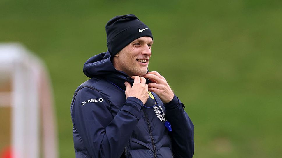 Тухел привика защитник на Манчестър Юнайтед в националния отбор на Англия