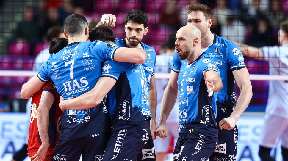 Тренто с ценна победа над Варшава в първия плейоф на Шампионската лига