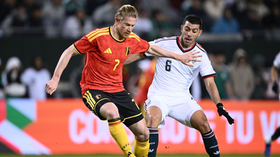 Сблъсъкът между Мексико и Белгия остана без победител