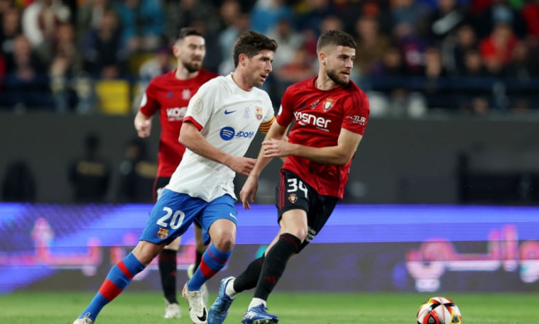 НА ЖИВО С КАРТИНА: Барса срещу Осасуна в спор за финал