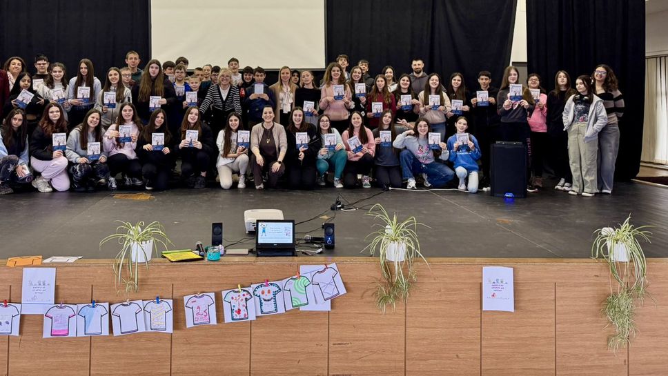 Над 80 седмокласници с открит урок по "Образование за здраве" на Фондация "Григор Димитров"