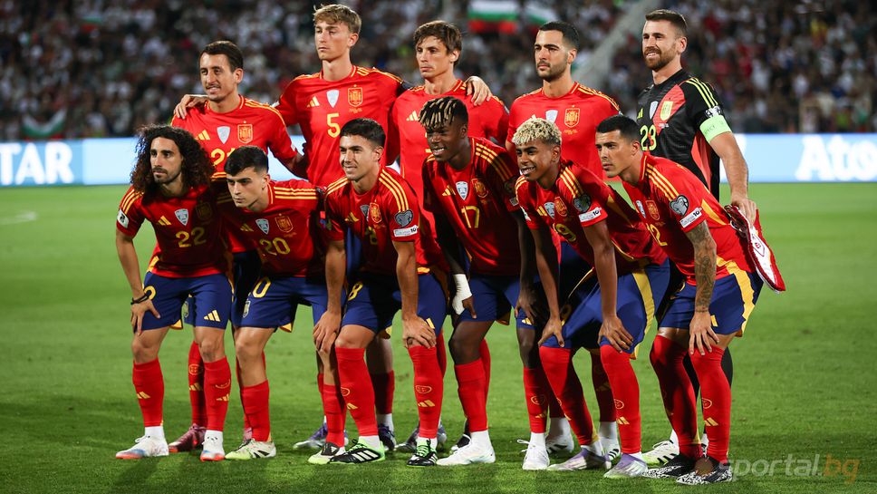 Ето кои играчи на Испания бяха отличени от местните медии за успеха над България
