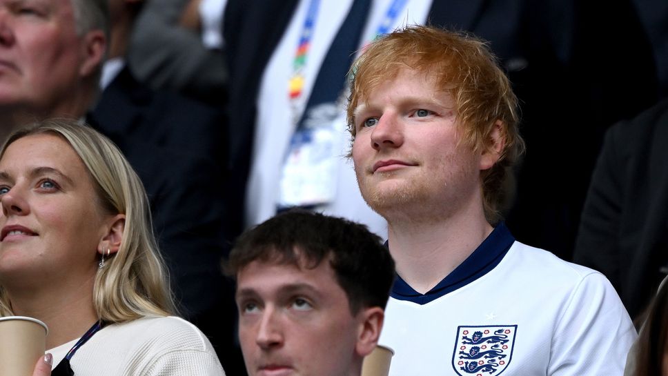 Ед Шийрън със специален концерт за футболистите на Саутгейт