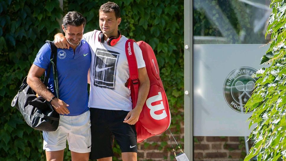 Патрик Муратоглу с мощна подкрепа за Григор Димитров