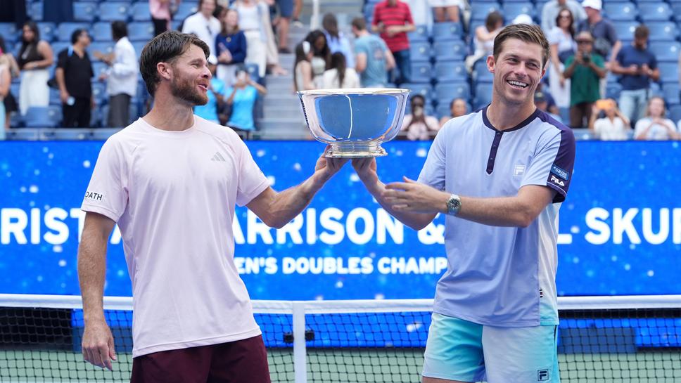 Крисчън Харисън и Нийл Скупски спечелиха титлата при двойките на US Open