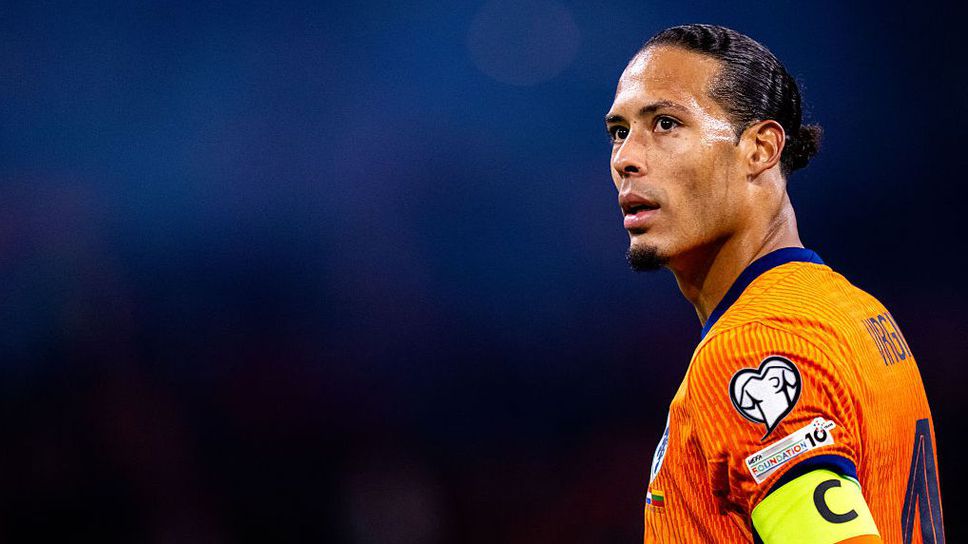 Ван Дайк постави емблематичен рекорд с екипа на Нидерланция