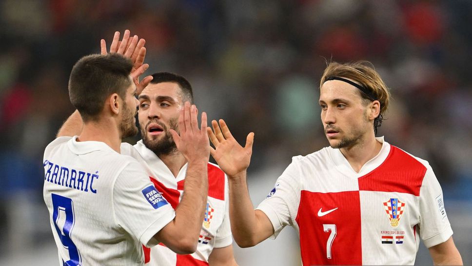 Хърватия с трофей след бой над Египет
