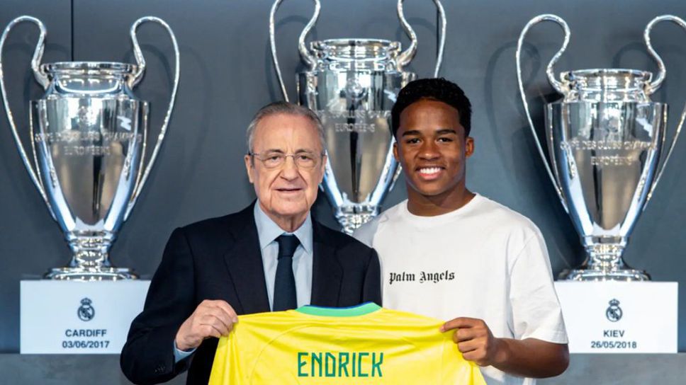 Флорентино Перес към Ендрик: Чакаме те тук