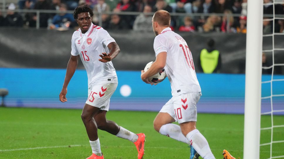 Дания уби надеждите на Швейцария с бойко реми