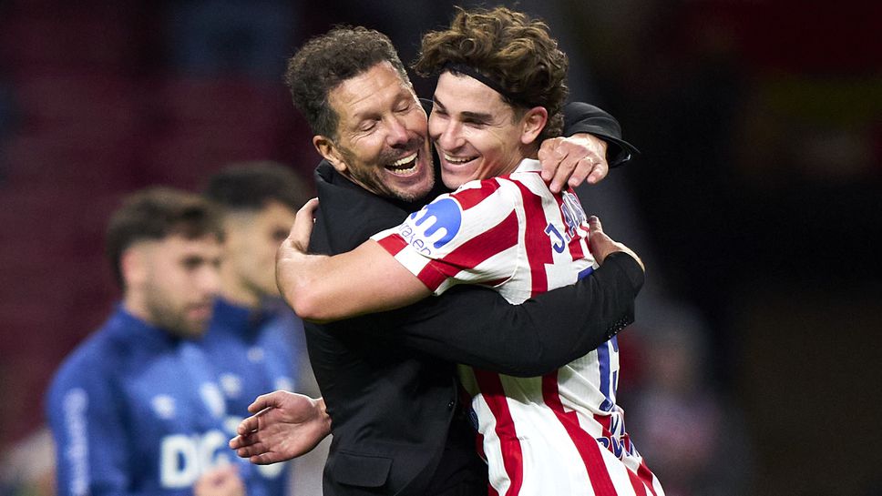 Симеоне похвали Алварес след хеттрика му за успеха срещу Райо Валекано