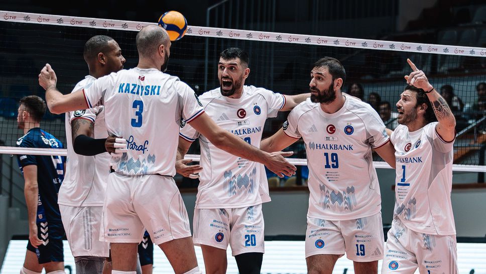 Матей Казийски и Цветан Соколов забиха 48 точки, Халкбанк с трета поредна победа в Турция