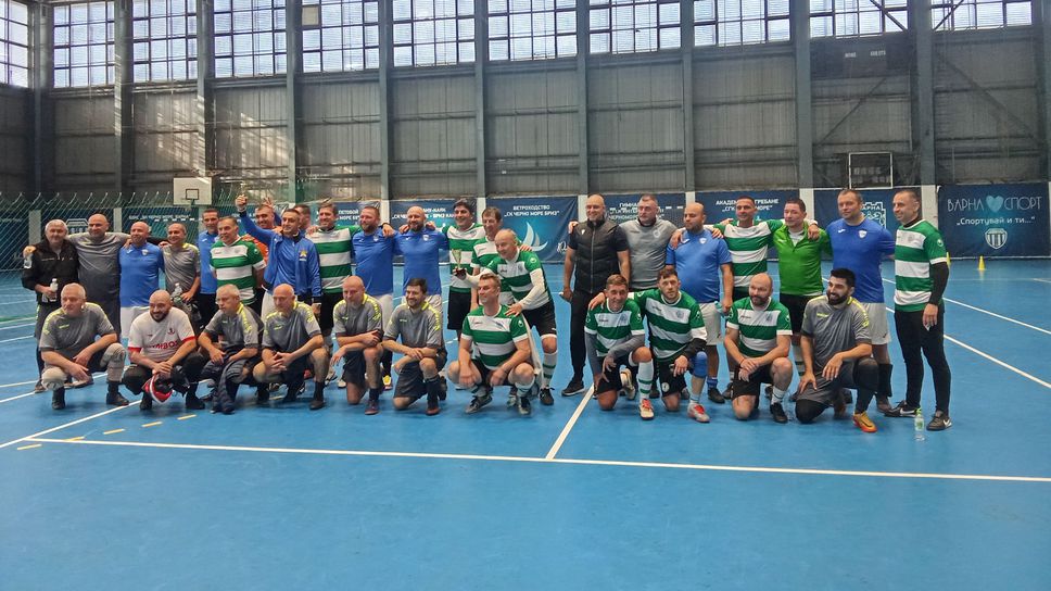 Спартак (Варна) надделя над Черно море в битка на ветераните