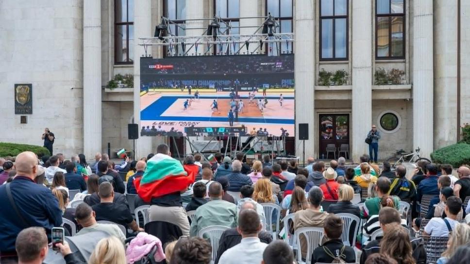 Бургас открива фен зона за Европейското по волейбол за мъже