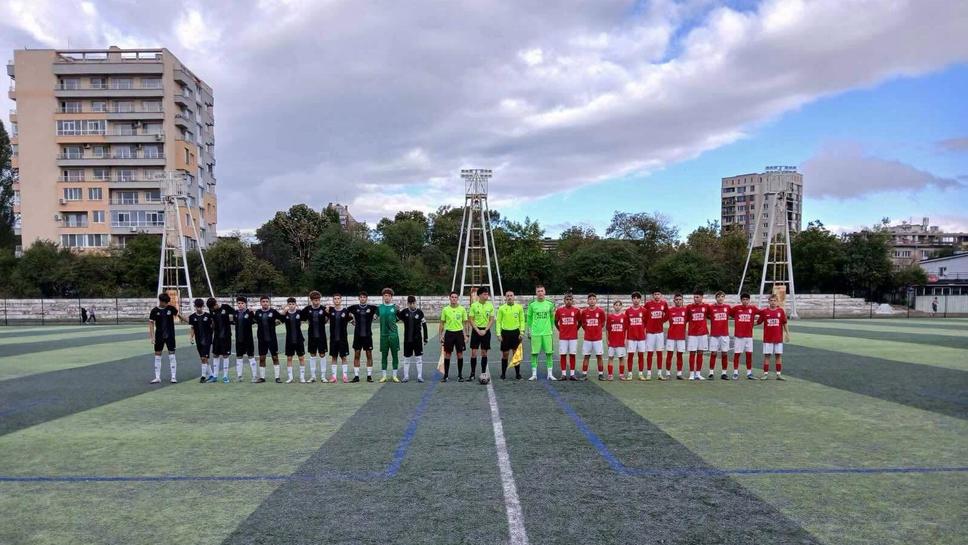 ЦСКА 1948 и Дунав не се победиха при U15