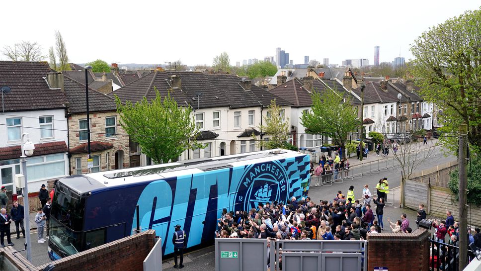 Съставите на Кристъл Палас и Манчестър Сити