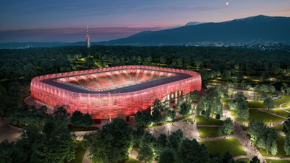 Облицовката на "Армията" продължава, напредва се по сектор "А"