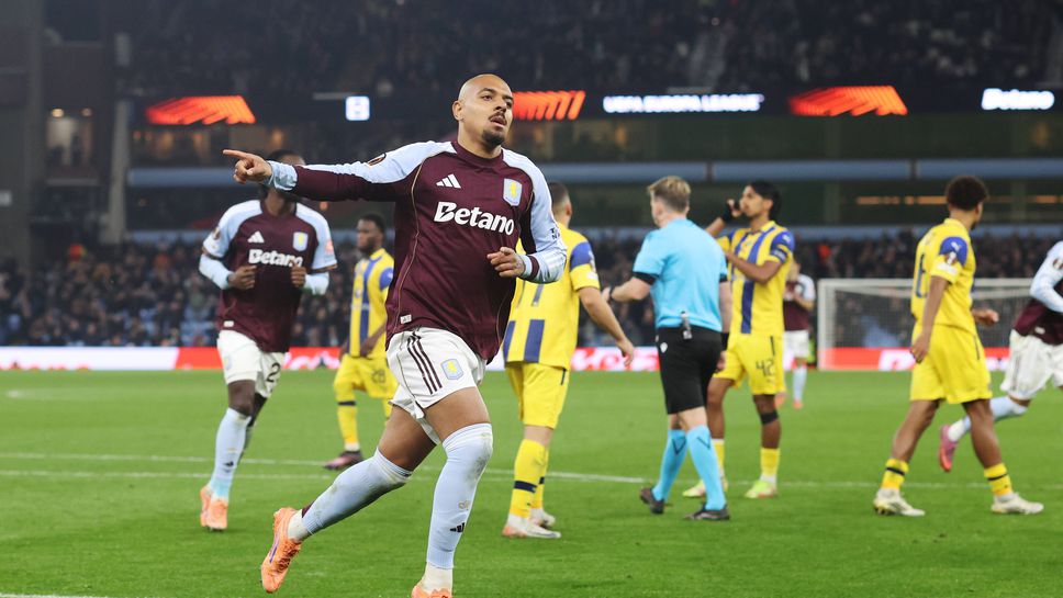 Астън Вила удари Макаби в мач с огромно политическо напрежение